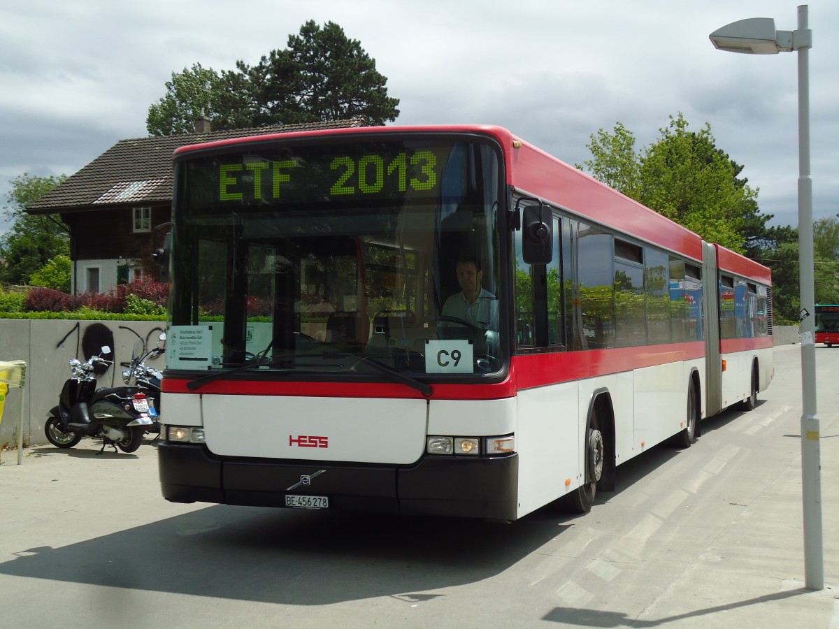 (145'481) - Hess, Bellach - BE 456'278 - Volvo/Hess am 23. Juni 2013 in Biel, Schiffl�ndte (Einsatz VB)