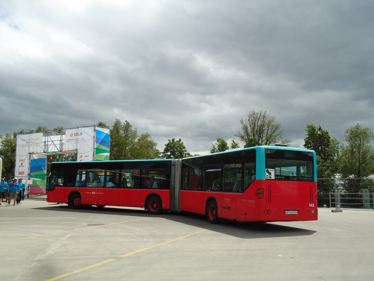 (145'488) - VB Biel - Nr. 142/BE 560'142 - Mercedes am 23. Juni 2013 in Biel, Schifflndte