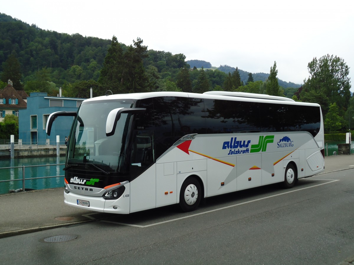 (145'498) - Aus Oesterreich: Dr. Richard - Nr. L4330/S 299 RH - Setra am 27. Juni 2013 bei der Schiffl�ndte Thun
