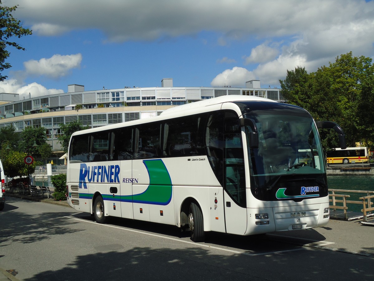 (147'093) - Ruffiner, Turtmann - VS 155'508 - MAN am 9. September 2013 bei der Schiffl�ndte Thun