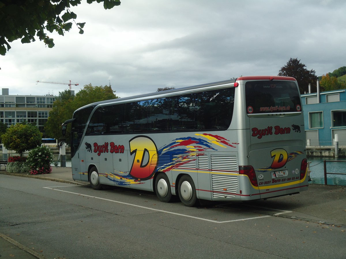 (147'463) - Dysli, Bern - Nr. 20/BE 10'444 - Setra (ex EvoBus, Kloten) am 5. Oktober 2013 bei der Schiffl�ndte Thun