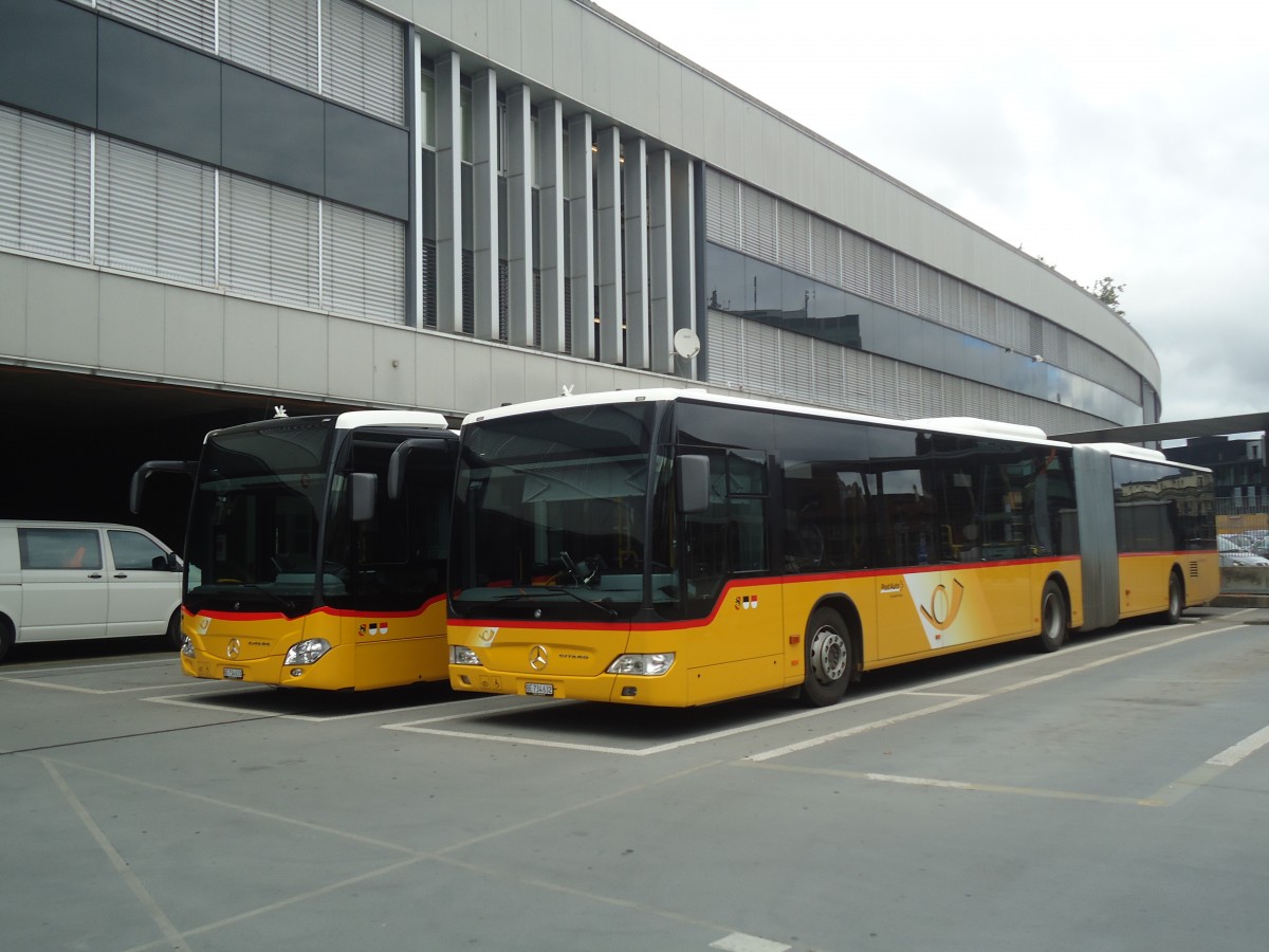 (147'478) - PostAuto Bern - Nr. 632/BE 734'632 - Mercedes am 6. Oktober 2013 in Bern, Postautostation