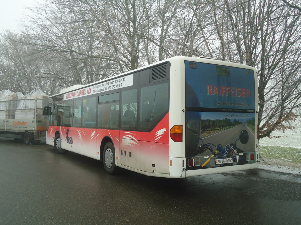 (148'346) - BGU Grenchen - Nr. 14/SO 104'010 - Mercedes am 15. Dezember 2013 in Selzach