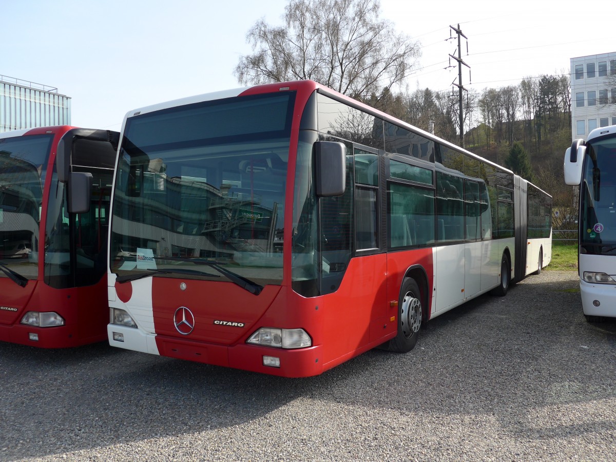 (149'543) - VBL Luzern - Nr. 991 - Mercedes (ex TPF Fribourg Nr. 132) am 31. M�rz 2014 in Kloten, EvoBus