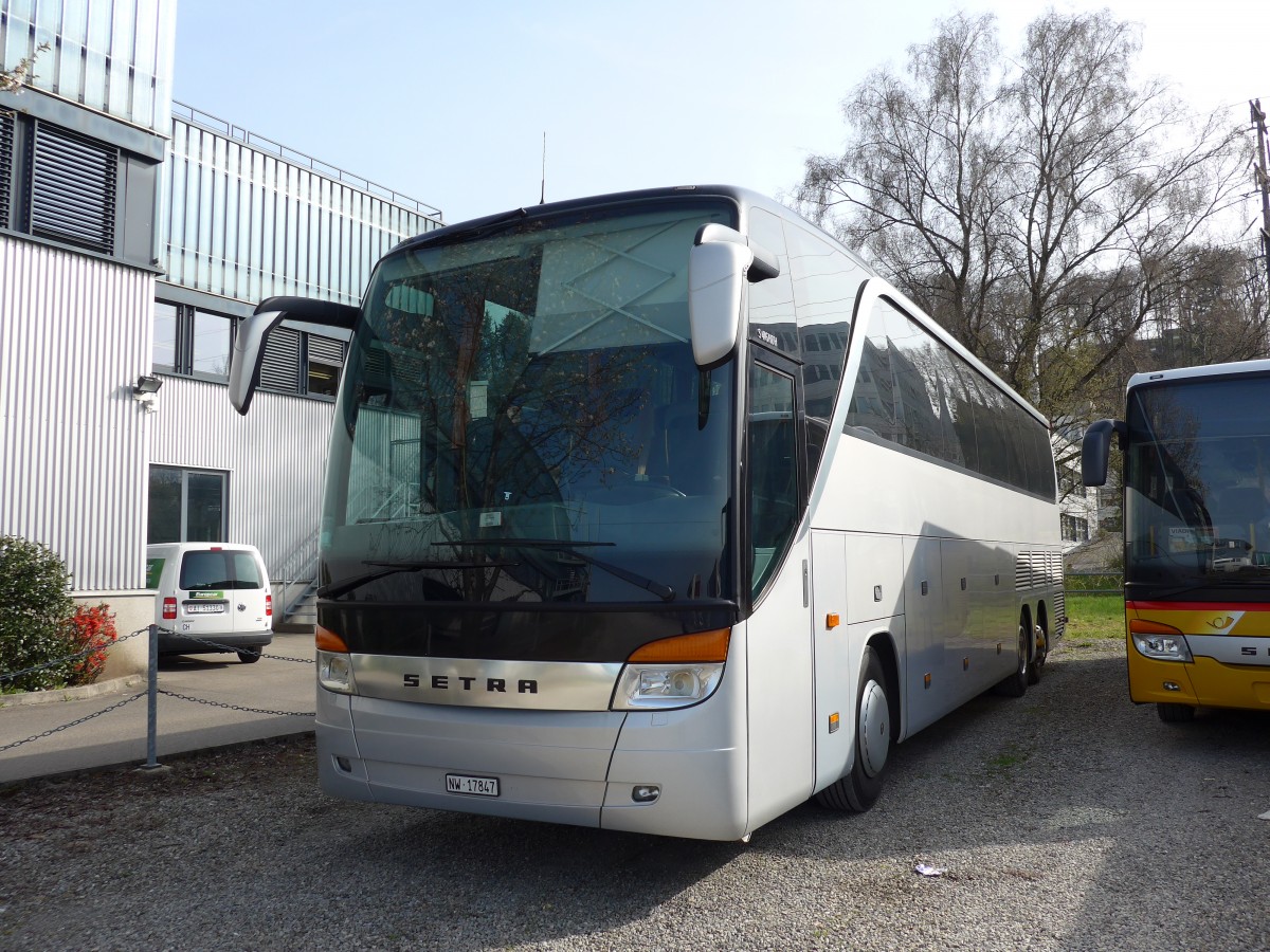 (149'546) - SLOBO, Wolfenschiessen - NW 17'847 - Setra am 31. M�rz 2014 in Kloten, EvoBus