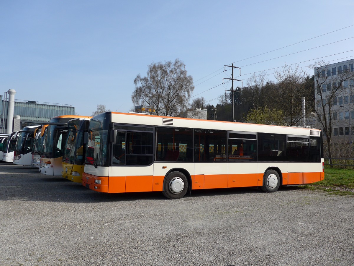 (149'552) - RBS Worblaufen - MAN am 31. M�rz 2014 in Kloten, EvoBus