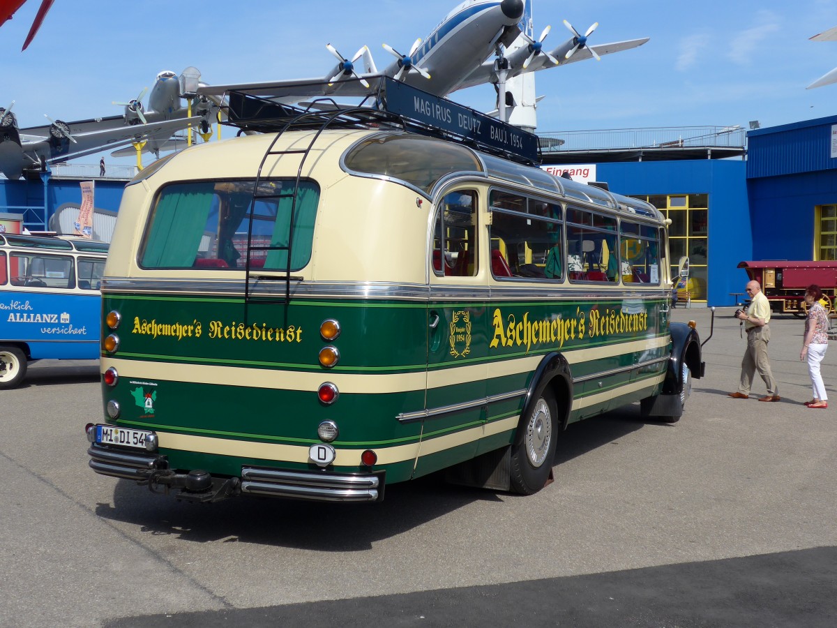 (149'788) - Aschemeyer, L�bbecke - MI-DI 54H - Magirus-Deutz am 25. April 2014 in Sinsheim, Museum