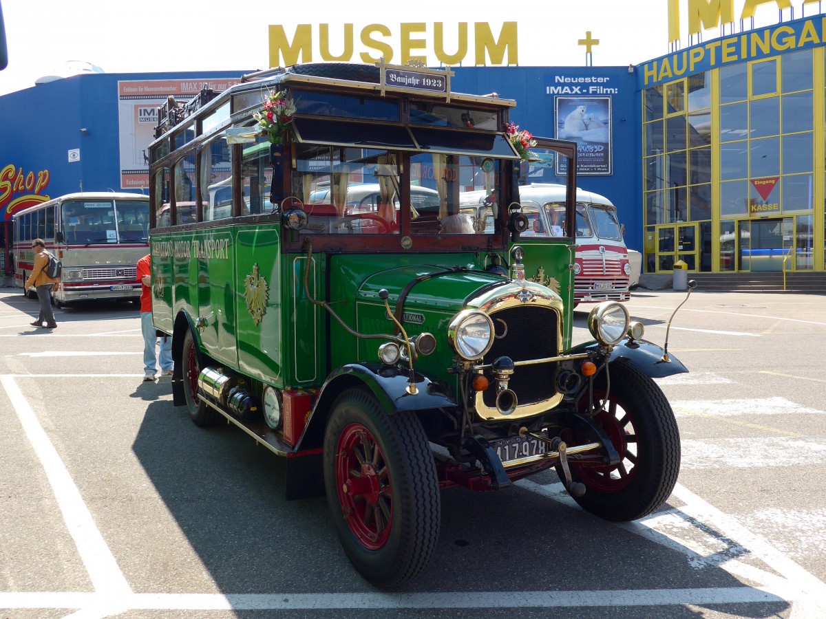 (149'934) - Gross, N�rdlingen - DON 0754 - International (ex Johnston, GB-Richmond) am 25. April 2014 in Sinsheim, Museum