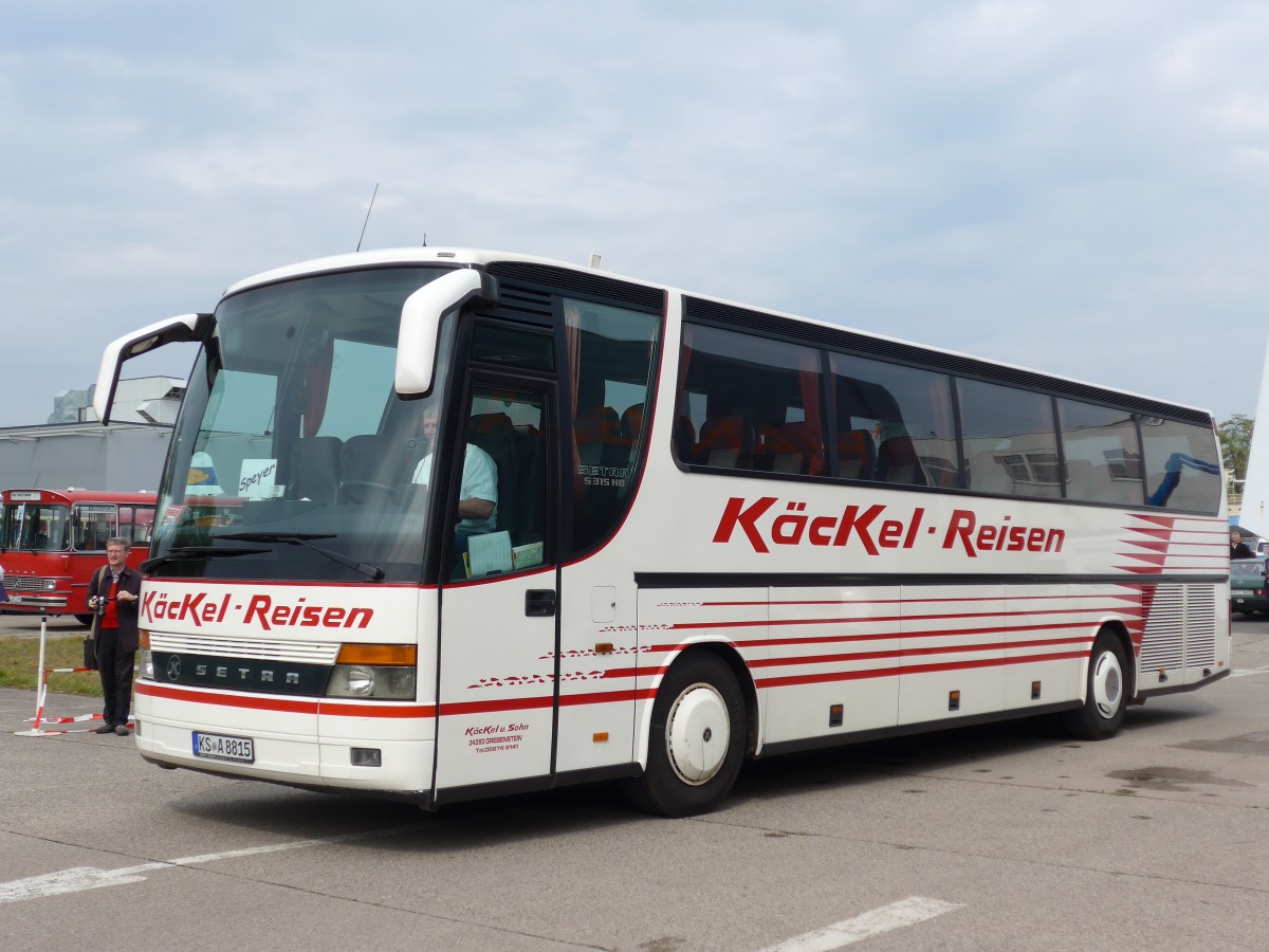(150'200) - K�ckel, Grebenstein - KS-A 8815 - Setra am 26. April 2014 in Speyer, Technik-Museum
