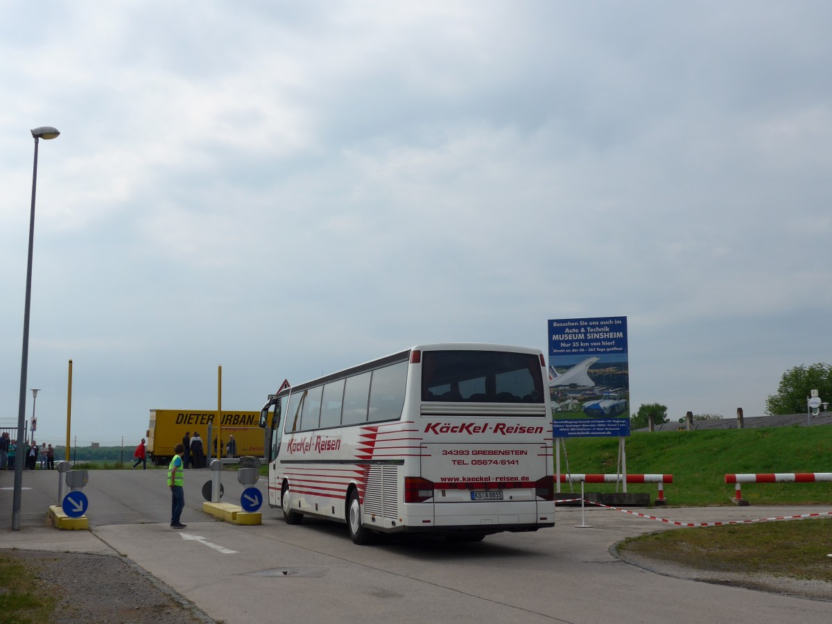 (150'202) - K�ckel, Grebenstein - KS-A 8815 - Setra am 26. April 2014 in Speyer, Technik-Museum