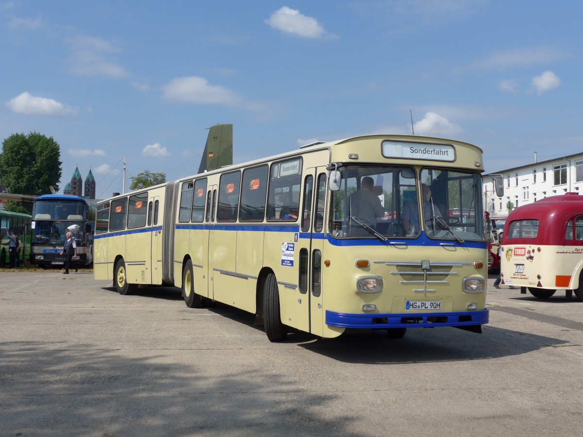 (150'439) - Linhart, Knigstein - HG-PL 90H - Bssing am 26. April 2014 in Speyer, Technik-Museum