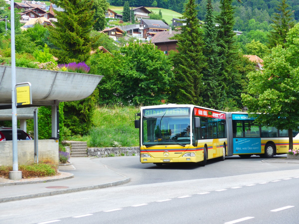 (151'776) - STI Thun - Nr. 109/BE 700'109 - Mercedes am 22. Juni 2014 in Oberhofen, Wichterheer Gut