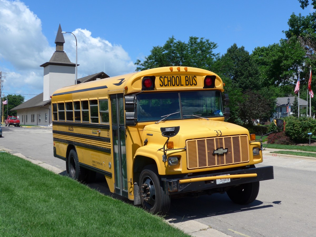 (152'137) - ALCS, Madison - Nr. 33/5708 B - Chevrolet/Bluebird am 8. Juli 2014 in New Glarus