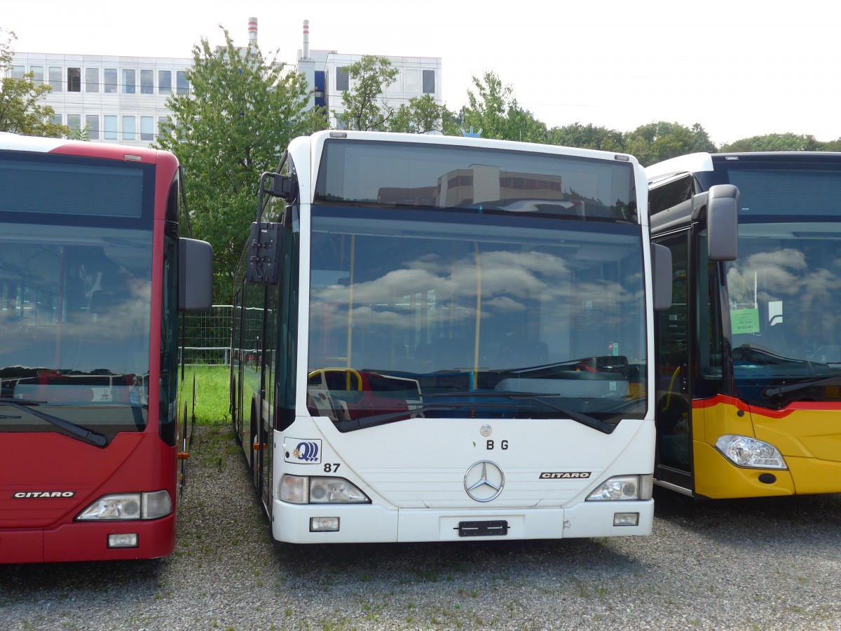 (153'635) - Welti-Furrer, Z�rich - Nr. 87 - Mercedes am 4. August 2014 in Kloten, EvoBus