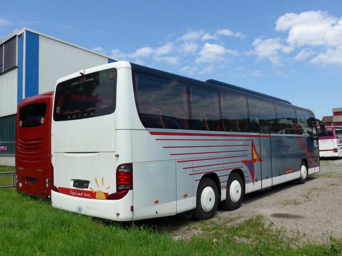 (153'637) - Aus Oesterreich: ??? - Setra am 4. August 2014 in Kloten, EvoBus