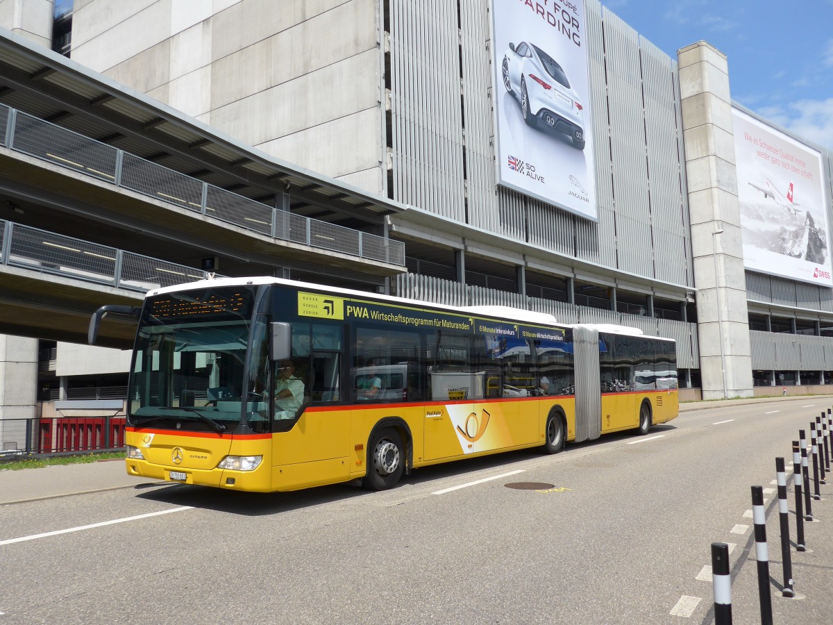 (153'653) - PostAuto Z�rich - Nr. 251/ZH 780'883 - Mercedes am 4. August 2014 in Z�rich, Flughafen