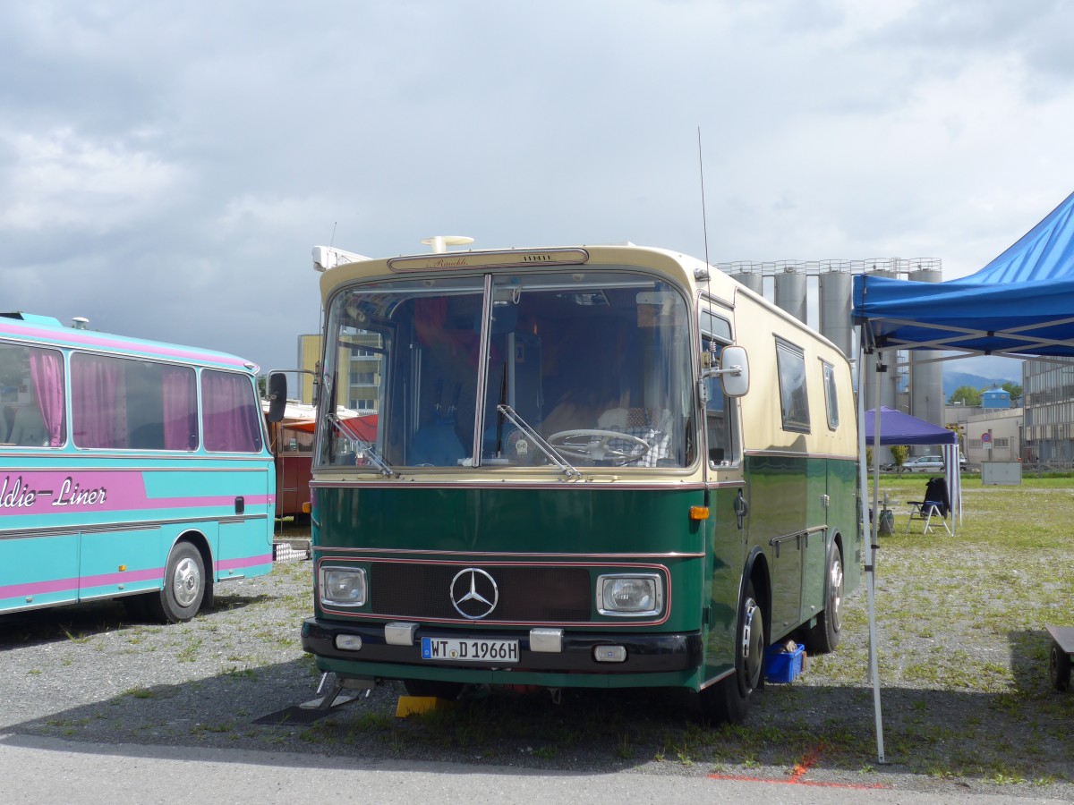 (153'770) - Aus Deutschland: P�an, Todtmoos-R�tte - WT-D 1966H - Mercedes am 16. August 2014 in Altst�tten, Allmendplatz