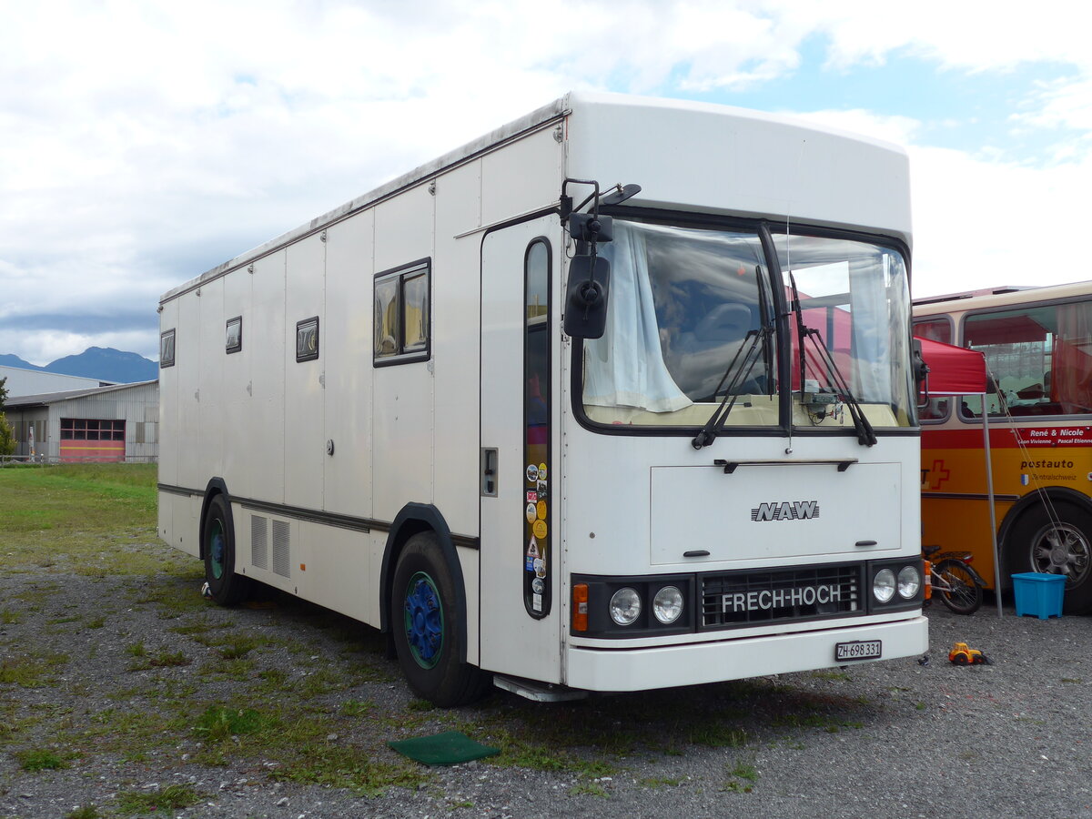 (153'860) - R�tsche, R�ti - ZH 698'331 - NAW/FHS am 16. August 2014 in Altst�tten, Allmendplatz