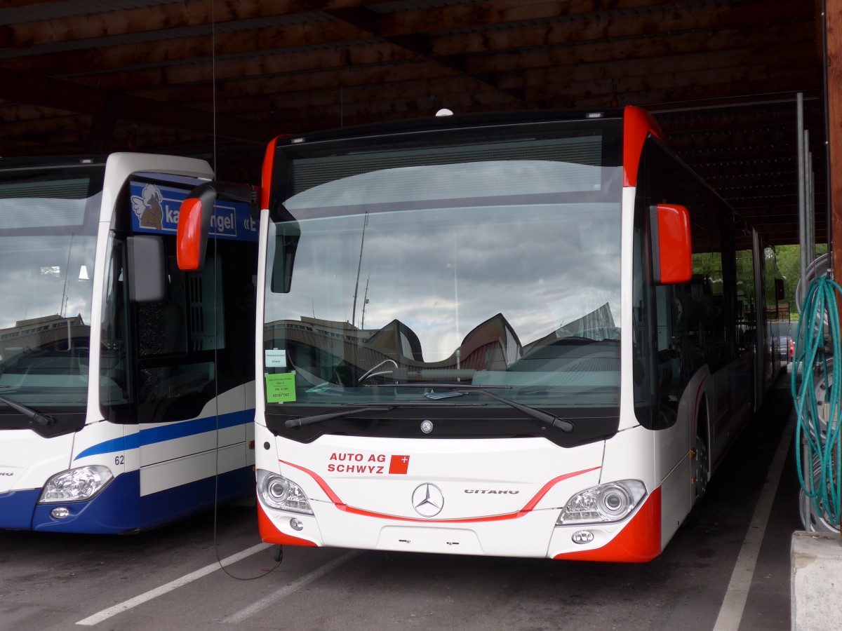 (154'092) - AAGS Schwyz - Nr. 32 - Mercedes am 19. August 2014 in Zug, Garage ZVB