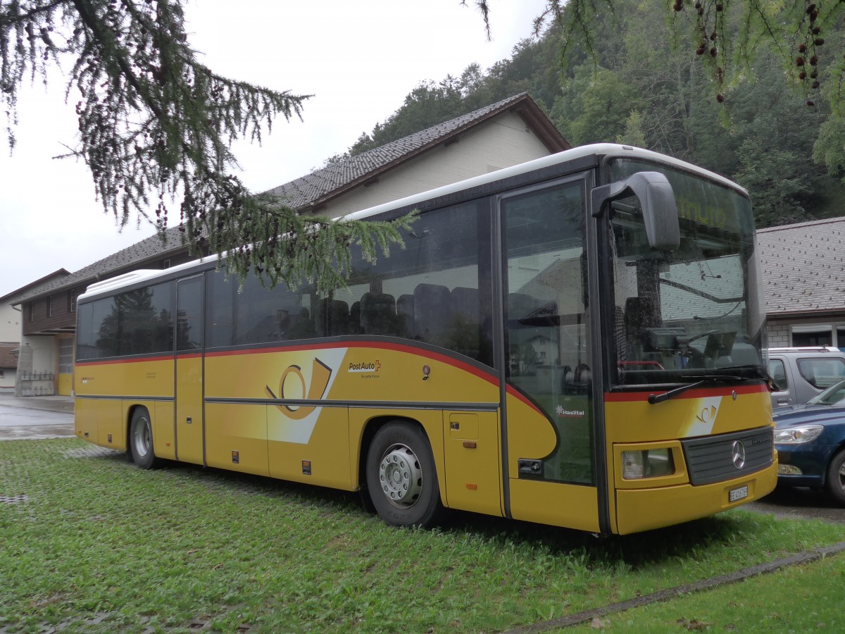 (154'749) - AVG Meiringen - Nr. 69/BE 416'769 - Mercedes am 1. September 2014 in Meiringen, Garage