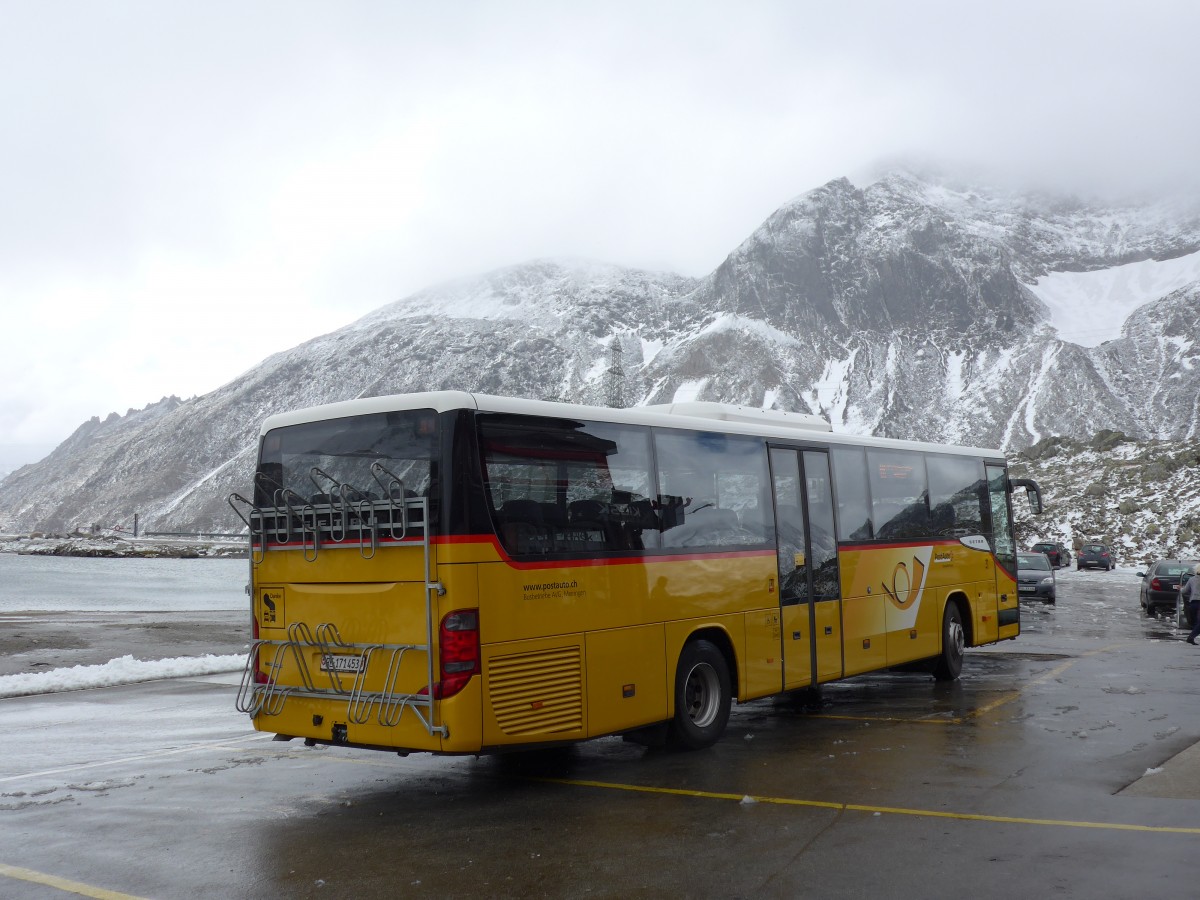 (154'768) - AVG Meiringen - Nr. 73/BE 171'453 - Setra am 1. September 2014 in Nufenen, Passh�he