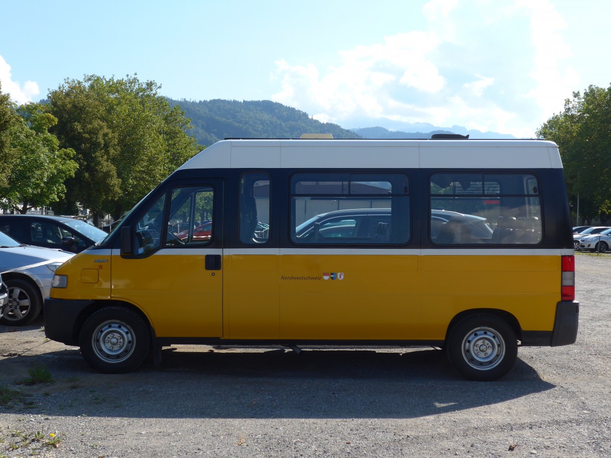 (154'897) - Marugg, Gelterkinden - AG 301'075 - Fiat (ex PostAuto Nordwestschweiz) am 6. September 2014 in Thun, Allmend