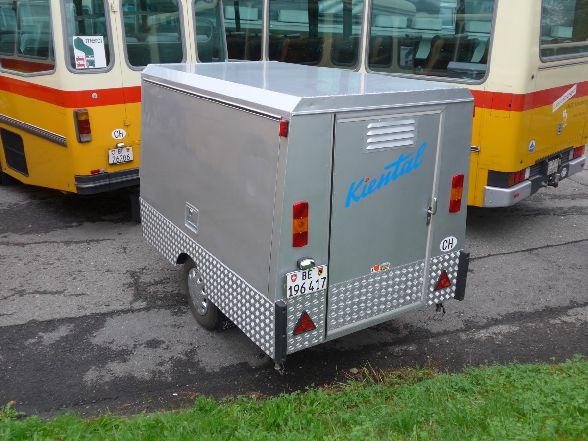 (155'626) - Schmid, Th�rishaus - BE 196'417 - Gangloff Gep�ckanh�nger (ex P 30'393) am 12. Oktober 2014 in K�ssnacht, Rest. Frohsinn