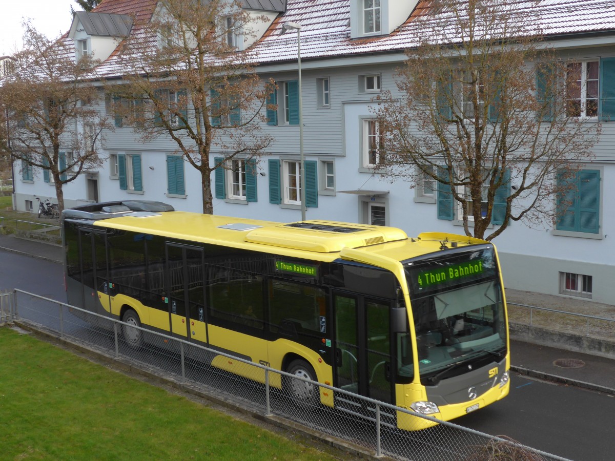 (157'969) - STI Thun - Nr. 179/BE 752'179 - Mercedes am 26. Dezember 2014 in Thun-Lerchenfeld, Langestrasse