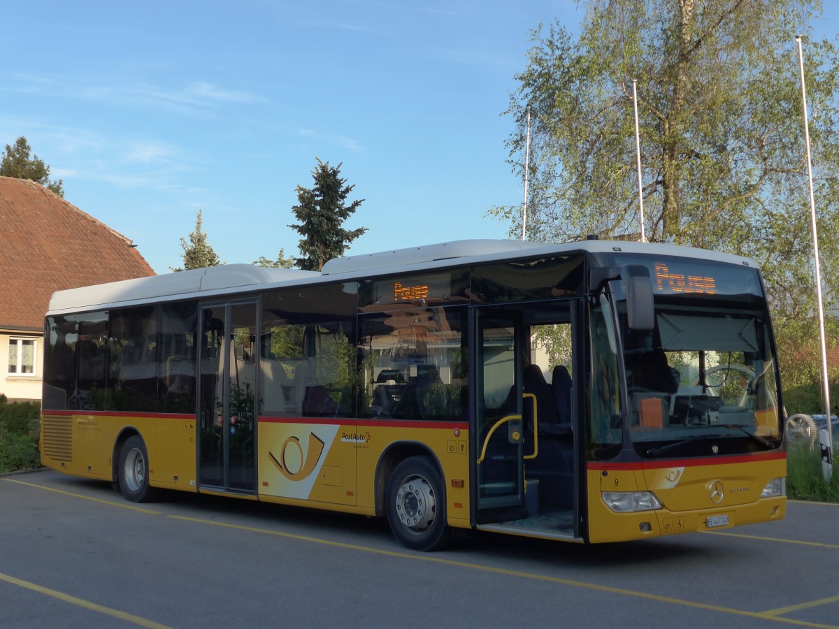 (161'412) - Engeloch, Riggisberg - Nr. 9/BE 447'240 - Mercedes am 28. Mai 2015 in Riggisberg, Garage