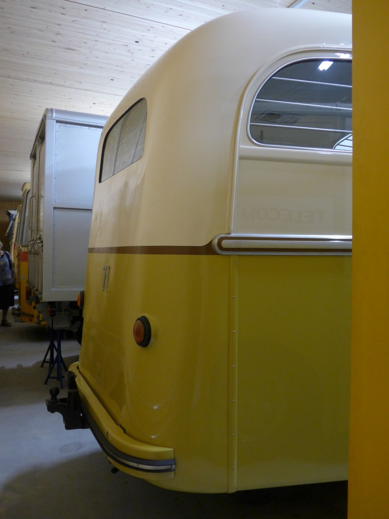 (161'542) - STI Thun + PTT-Regie - Nr. 71/P 31'509 - Moser Postanh�nger am 30. Mai 2015 in Mamishaus, Depot MfK (Teilaufnahme)