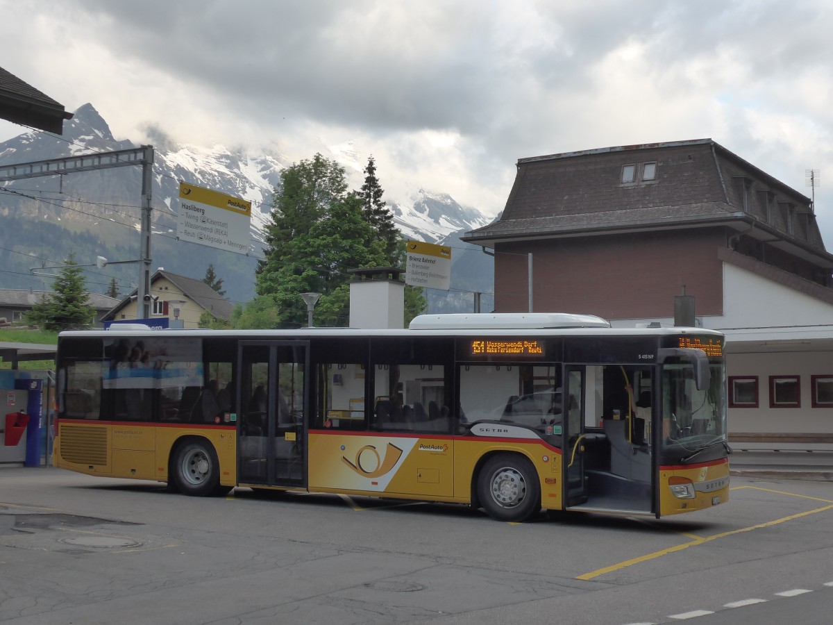(161'693) - Fl�ck, Brienz - Nr. 6/BE 26'631 - Setra am 31. Mai 2015 auf dem Br�nigpass