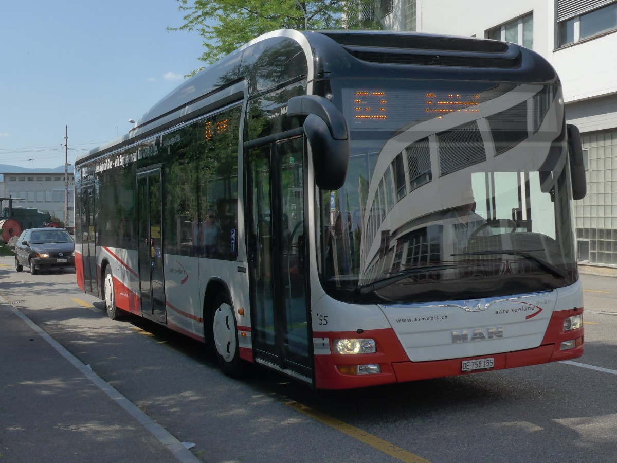 (161'931) - ASm Langenthal - Nr. 55/BE 758'155 - MAN am 6. Juni 2015 in Langenthal, B�tzbergstrasse