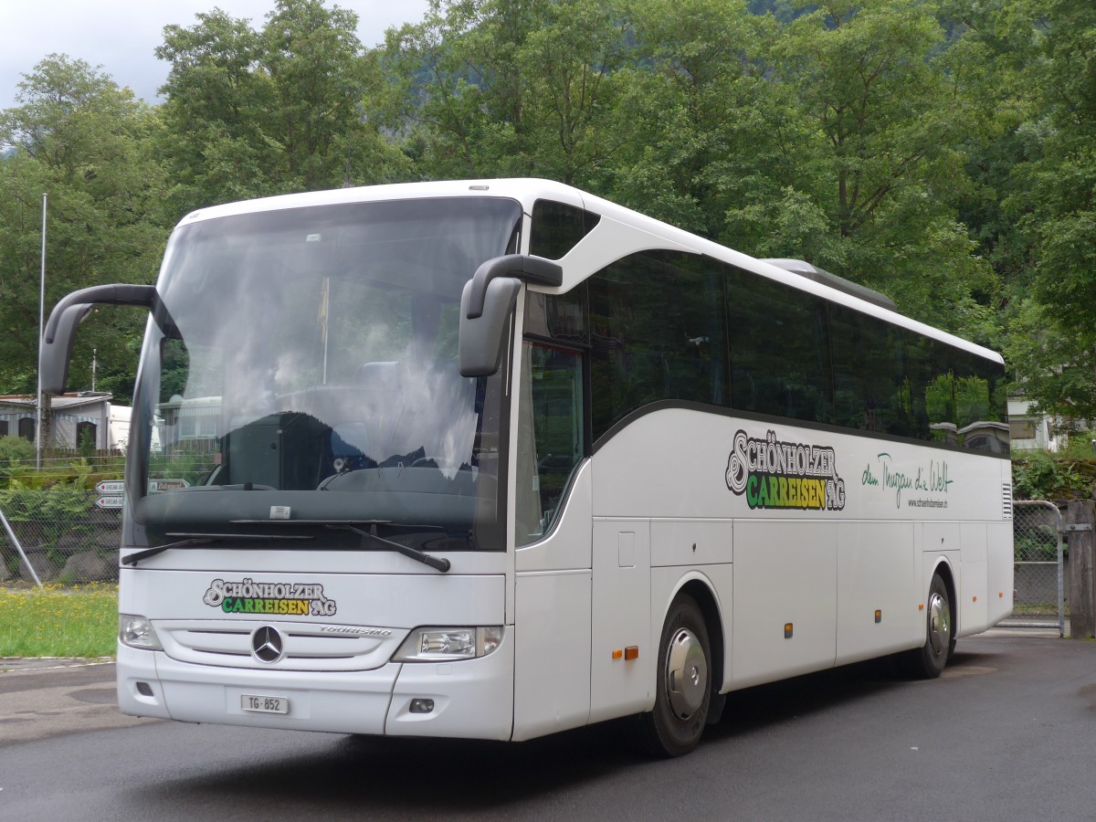 (162'367) - Schnholzer, Brglen - TG 852 - Mercedes am 20. Juni 2015 in Meiringen, Balm