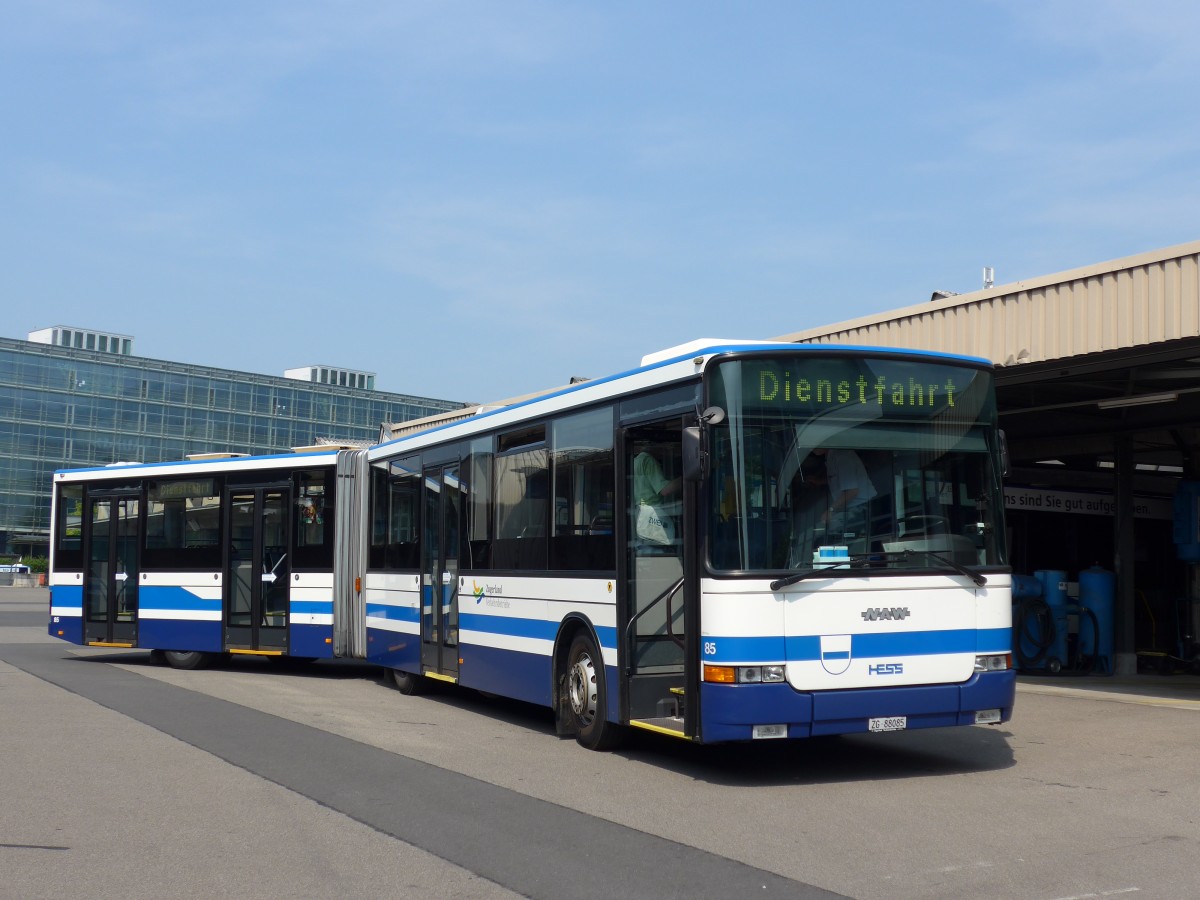 (162'996) - ZVB Zug - Nr. 85/ZG 88'085 - NAW/Hess am 6. Juli 2015 in Zug, Garage