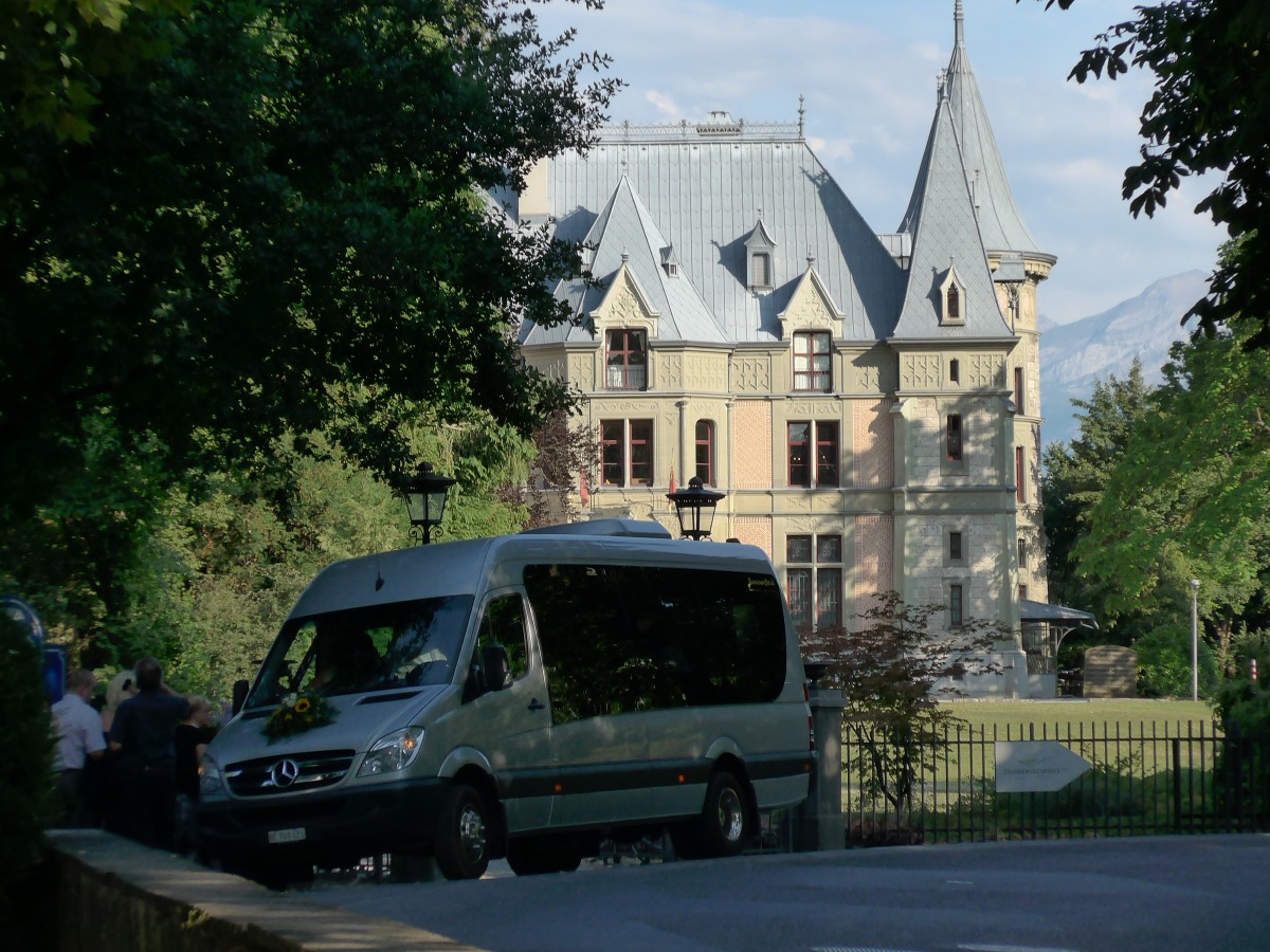 (163'076) - Ott, Steffisburg - BE 749'421 - Mercedes am 16. Juli 2015 in Thun, Schadau