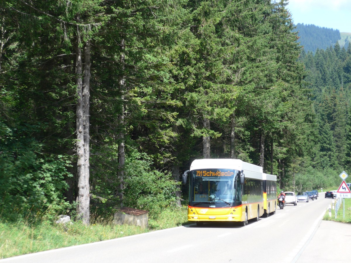 (163'262) - PostAuto Ostschweiz - SG 426'001 - Hess am 2. August 2015 in Schw�galp, Passh�he