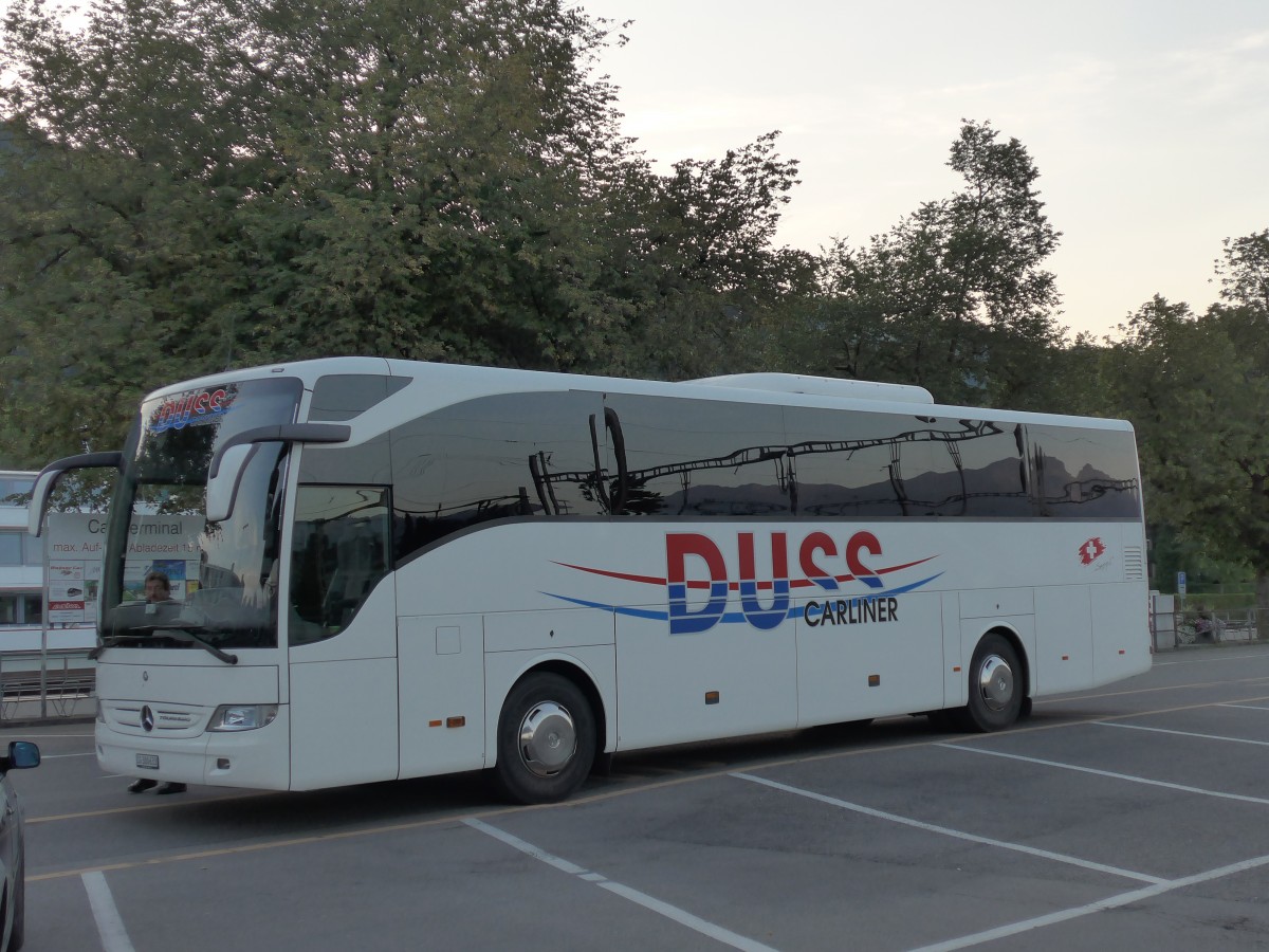 (163'297) - Duss, Neuhaus - SG 300'633 - Mercedes am 6. August 2015 in Thun, CarTerminal