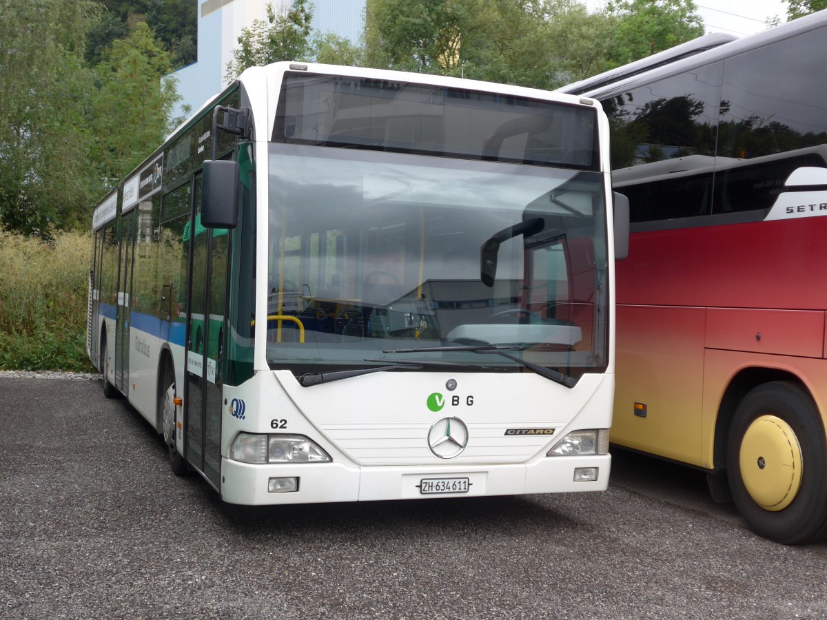 (163'342) - Welti-Furrer, Bassersdorf - Nr. 62/ZH 634'611 - Mercedes (ex Fr�hlich, Z�rich Nr. 611) am 15. August 2015 in Kloten, EvoBus