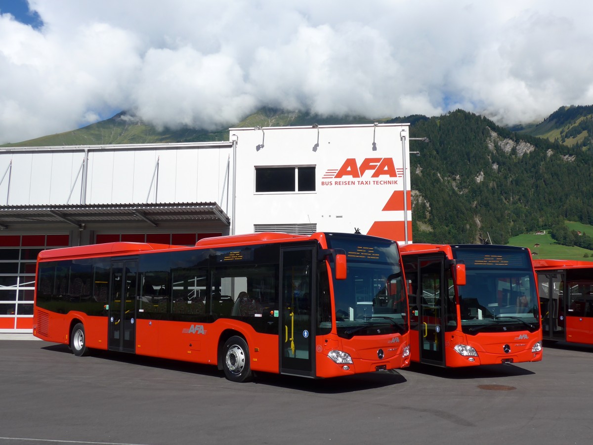 (163'678) - AFA Adelboden - Nr. 95 - Mercedes am 20. August 2015 in Frutigen, Garage