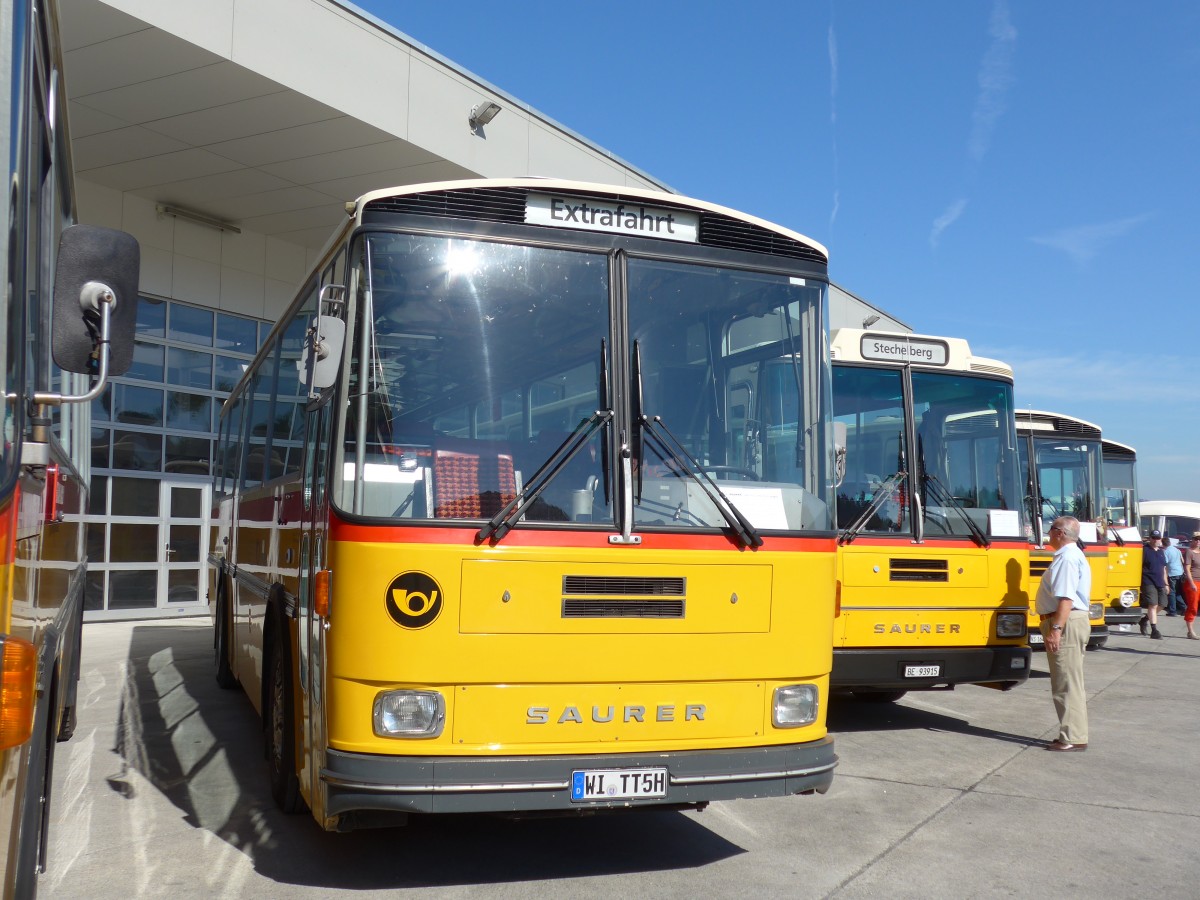 (163'881) - Aus Deutschland: Wittgen, Wiesbaden - WI-TT 5H - Saurer/T�scher (ex Sch�r, Aegerten; ex P 24'239) am 29. August 2015 in Oberkirch, CAMPUS Sursee