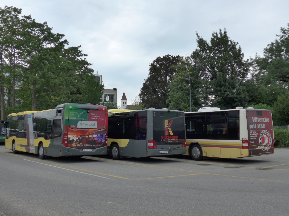 (164'375) - STI Thun - Nr. 179/BE 752'179 - Mercedes am 3. September 2015 bei der Schifflndte Thun