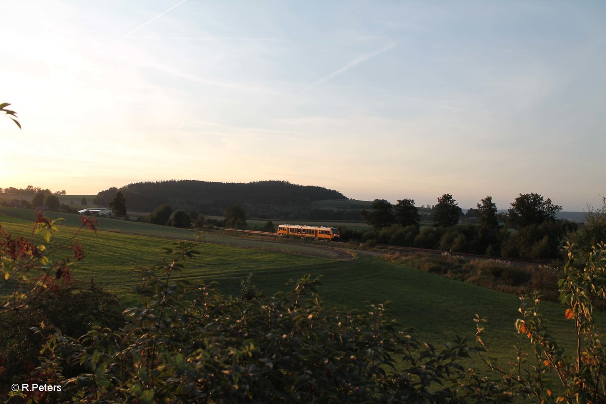 1648 201-9 als OPB 79747 Marktredwitz nach Regensburg bei Lengenfeld. 02.09.16