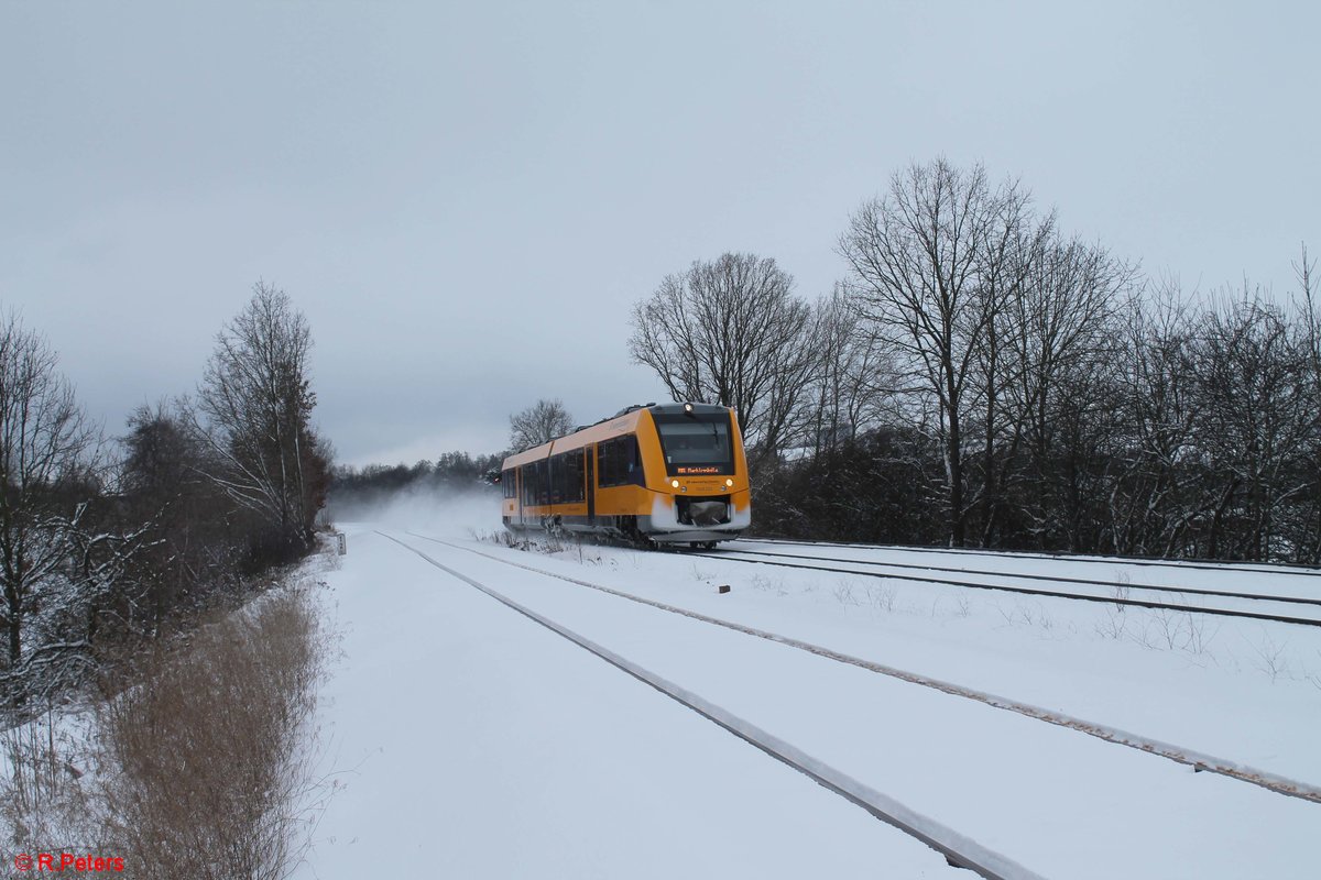 1648 202 hat Wiesau/Oberpfalz verlassen als OPB 79720 Regensburg - Marktredwitz. 25.01.21