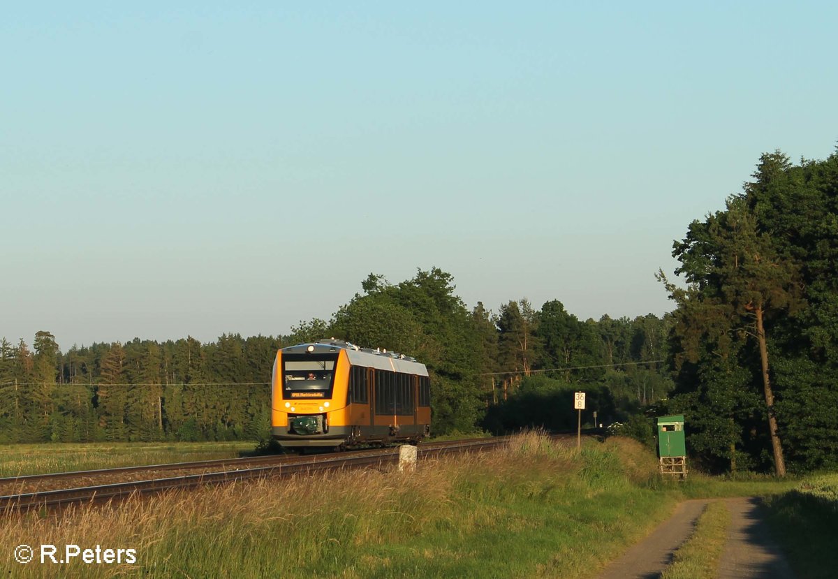 1648 205 als OBP 79744 Regensburg - Marktredwitz bei Oberteich. 23.06.16