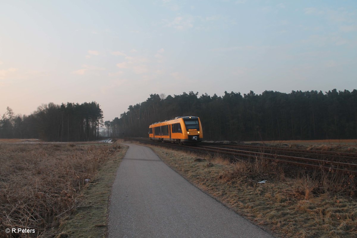 1648 701 als OPB 79714 Regensburg - Marktredwitz bei Laub. 11.02.17