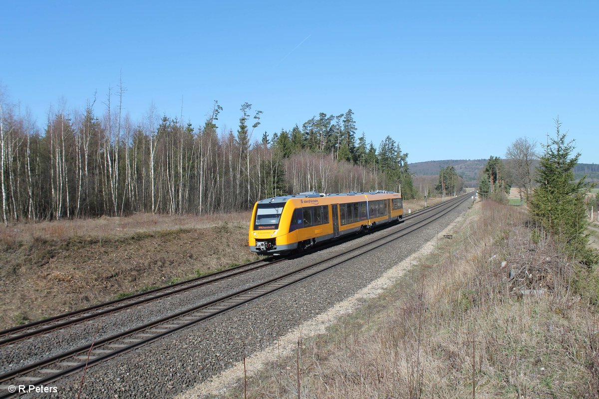 1648 702 als OPB79721 Marktredwitz - Regensburg bei Schönfeld. 28.03.17