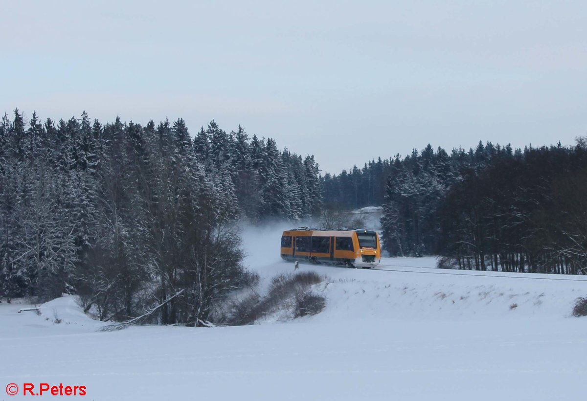 1648 706 als OPB 79721 Marktredwitz - Regensburg bei Oberteich. 17.01.17