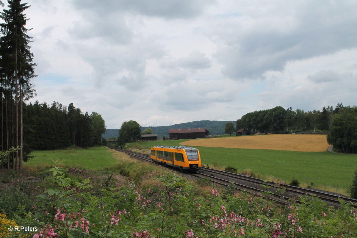 1648 708 als OPB 79731 Marktredwitz - Regensburg bei Pechbrunn. 28.07.16