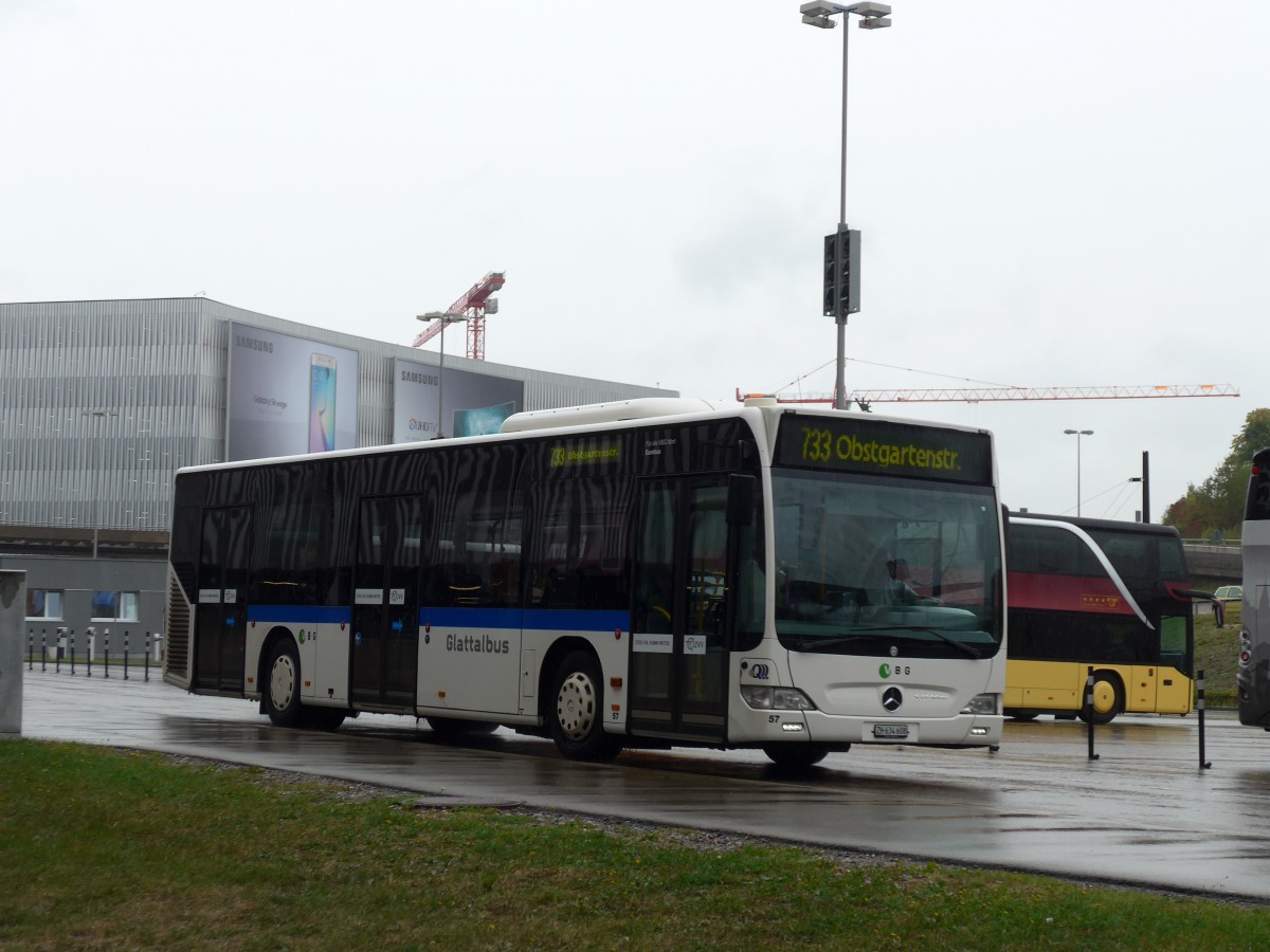 (165'020) - Welti-Furrer, Bassersdorf - Nr. 57/ZH 634'608 - Mercedes am 17. September 2015 in Z�rich, Flughafen