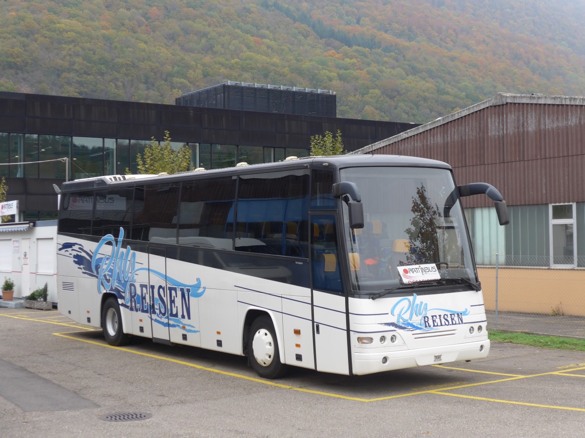 (166'377) - Rhy Reisen, Diessenhofen - Volvo/Dr�gm�ller am 24. Oktober 2015 in Biel, Rattinbus